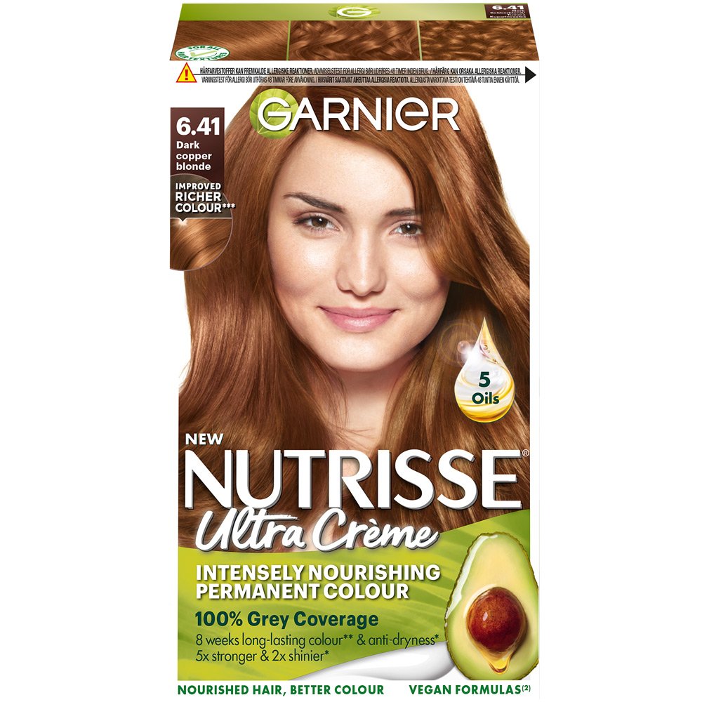 Nutrisse hårfarve kobber blond 6.41